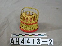 藏品(竹編火籠)的圖片